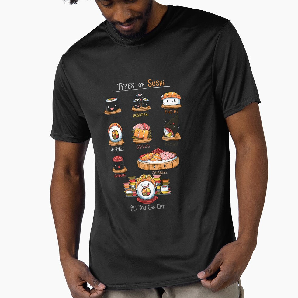 Type of Sushi by VallinArt T-Shirts, Hoodie, Sweatshirt | BlankRebels.com (Image 1)