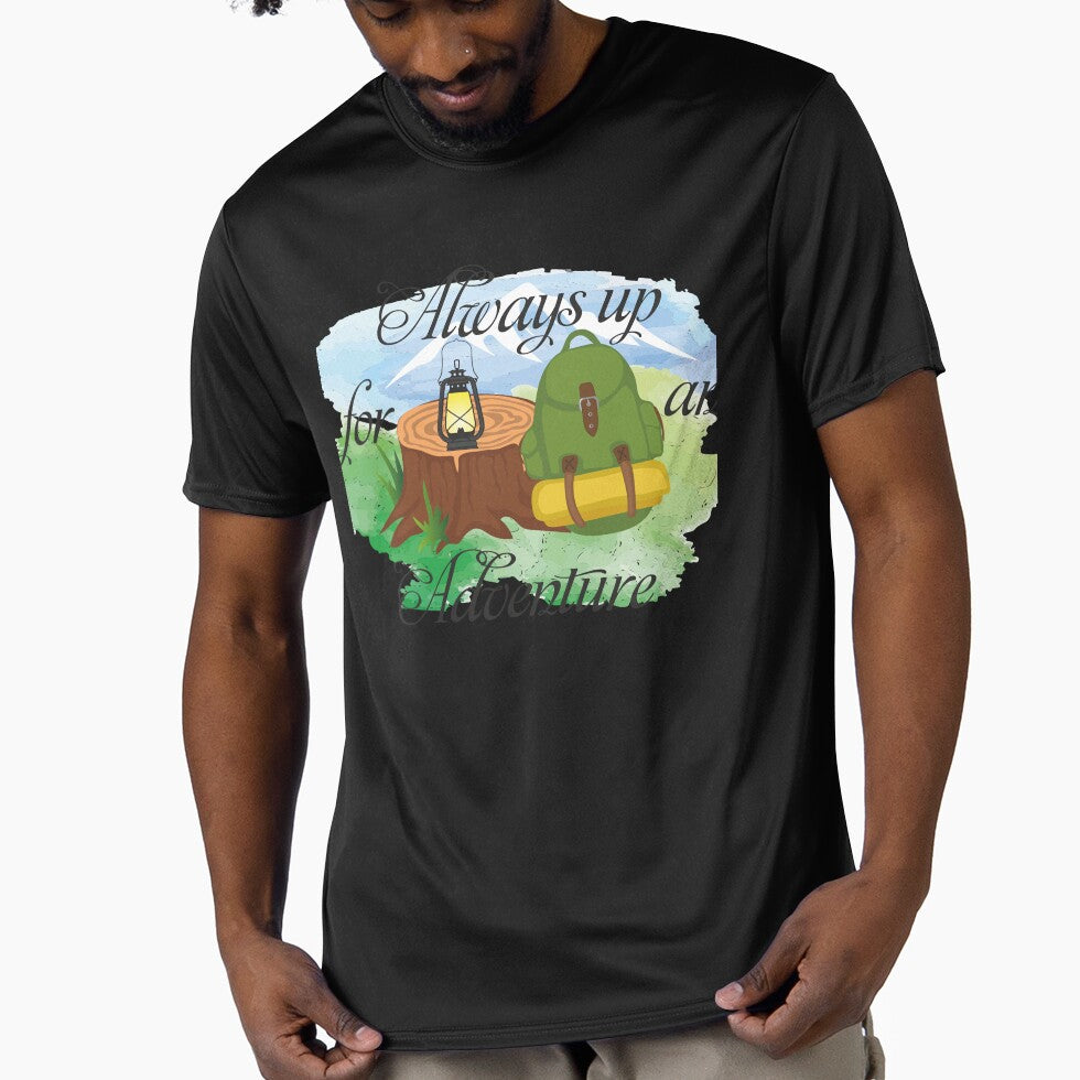 always up for and adventure by schoolarts T-Shirts, Hoodie, Sweatshirt | BlankRebels.com (Image 1)