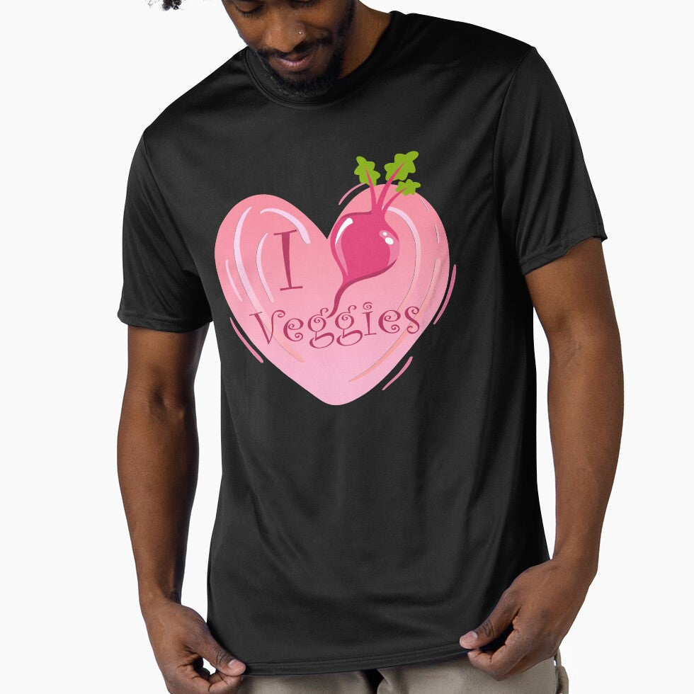 I love veggies heart beat by MOP-tees Hoodie, Sweatshirt | BlankRebels.com (Image 1)