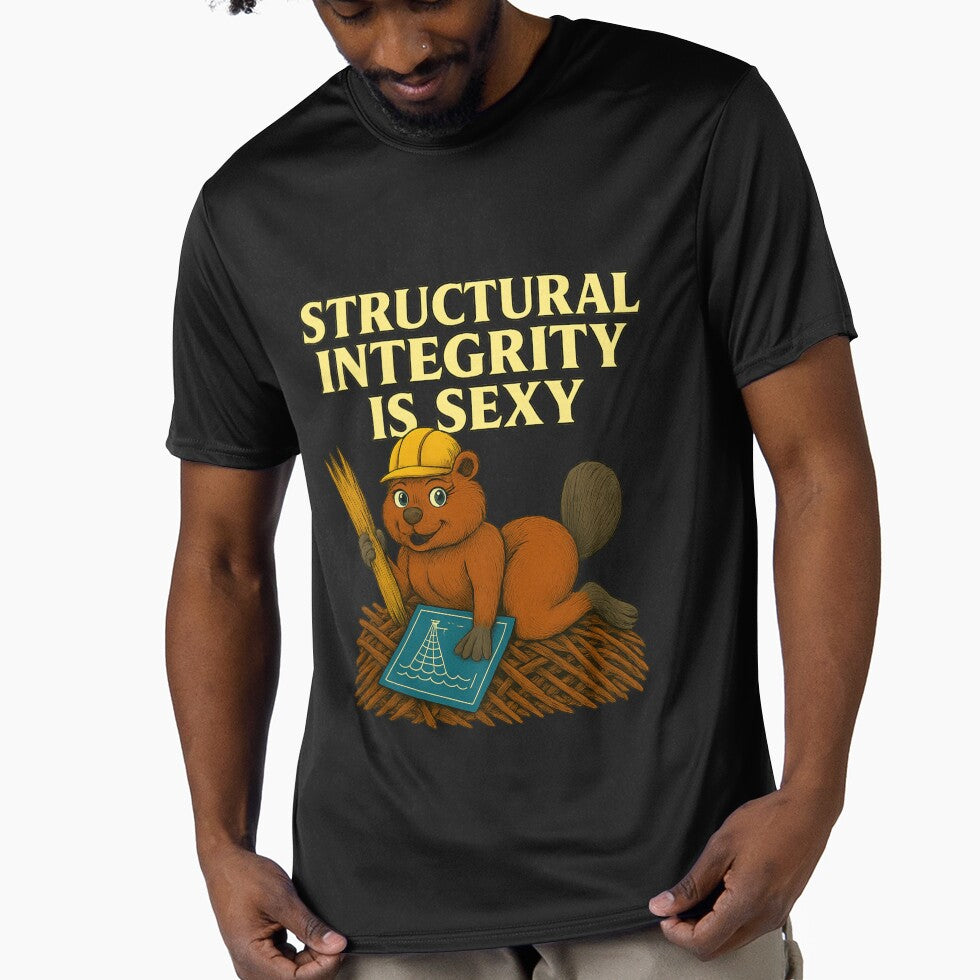 Structural Integrity Is Sexy – Engineer Humor – STEM Nerd Design by TKOprintdesigns T-Shirts, Hoodie, Sweatshirt (Image 1)