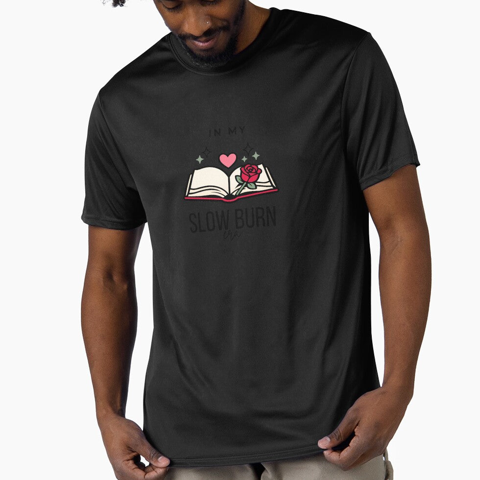 I'm In My Slow Burn Era — Cozy Romance Reader Sticker, Book Lover Trope Design by Heather's Creative Apparel... (Image 1)