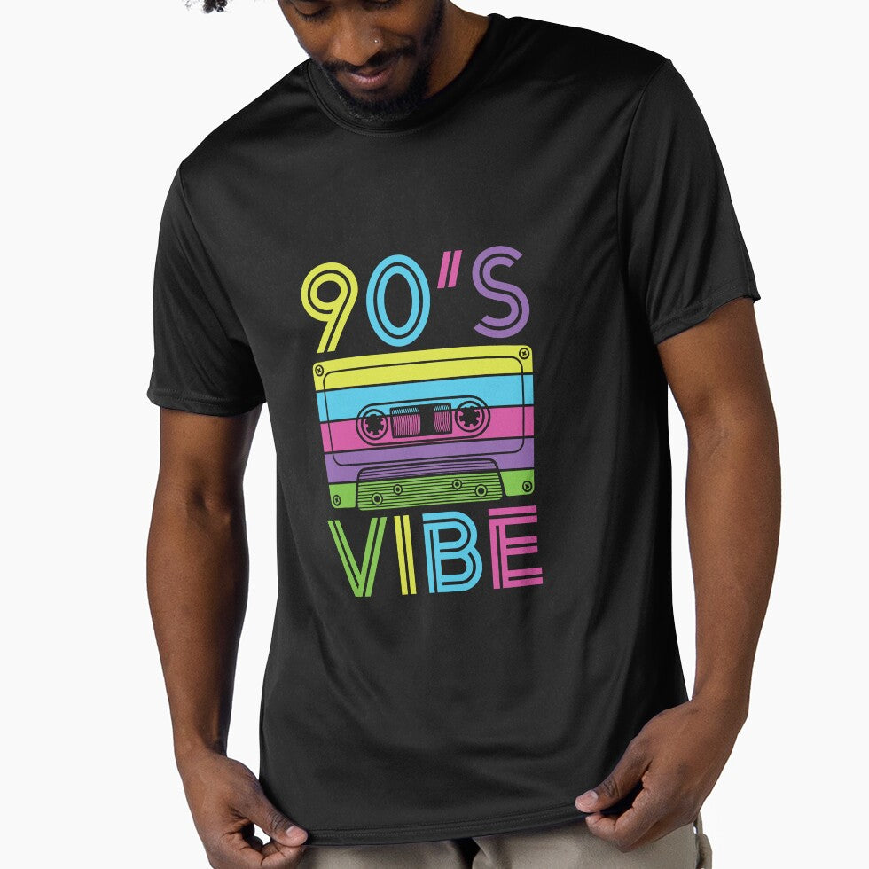 Retro Design Cassette 90's Vibe: Colorful Digital Art for Products and Prints by lojadpop T-Shirts, Hoodie,... (Image 1)