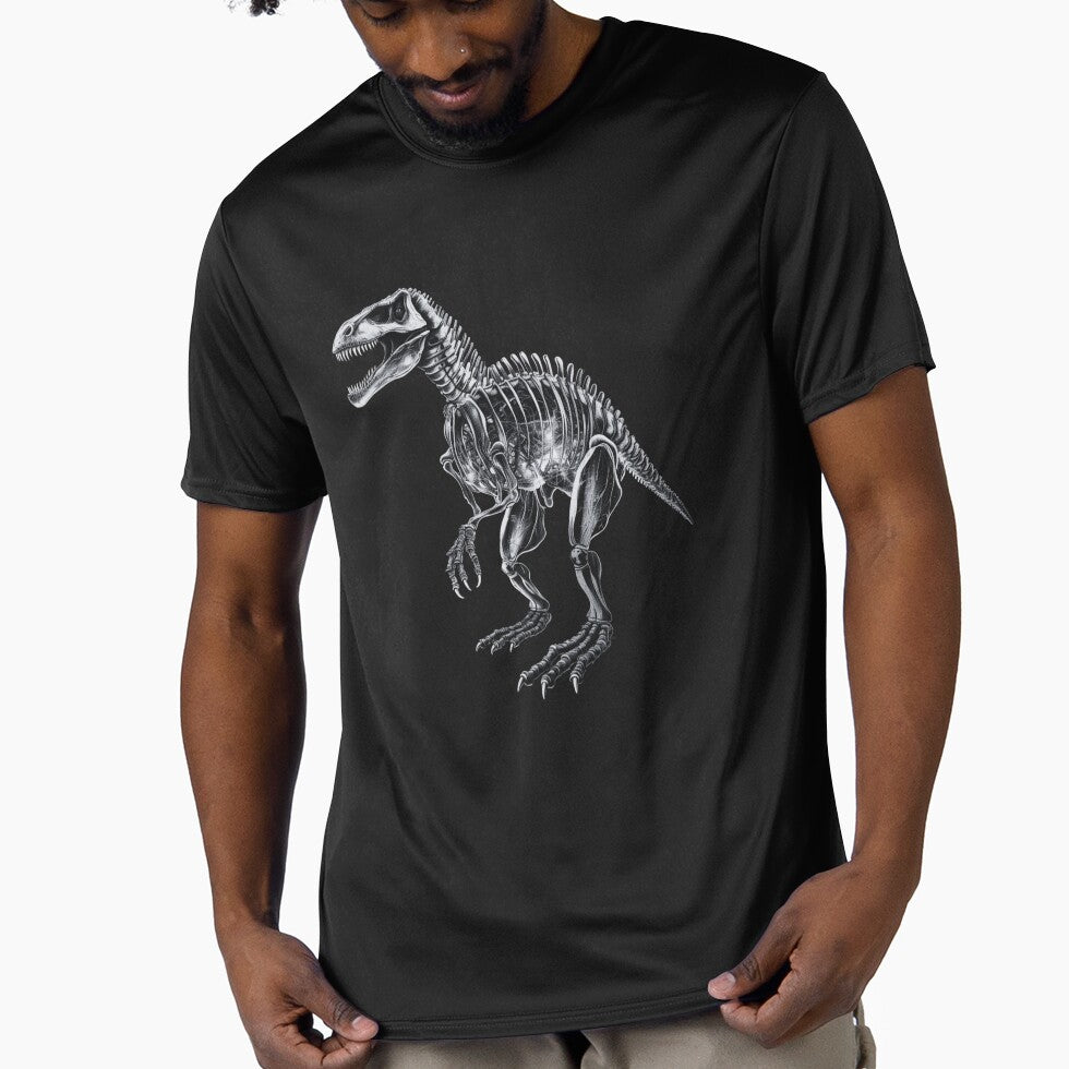T-Rex Skeleton Dino bones paleontologist Fossil Dinosaur T-Shirt by happypattawee Hoodie, Sweatshirt (Image 1)