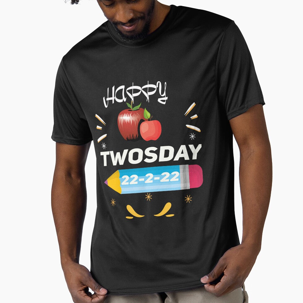 happy twosday tuesday,colorful pen by fatydesignspace T-Shirts, Hoodie, Sweatshirt | BlankRebels.com (Image 1)