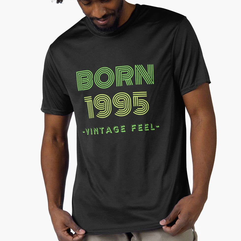 Vintage Feel Born in 1995 by Josh Ajay Designs T-Shirts, Hoodie, Sweatshirt | BlankRebels.com (Image 1)