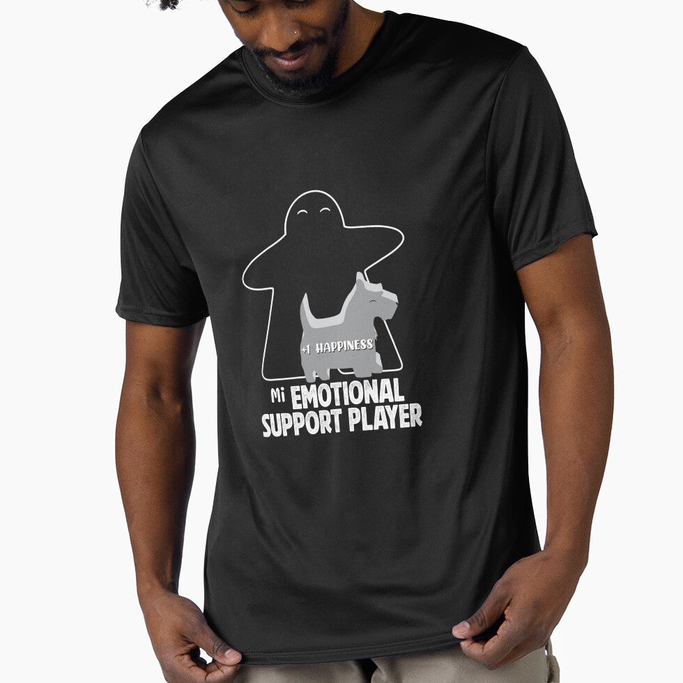 My EMOTIONAL SUPPORT PLAYER - Schnauzer by AventurerosLúdicos T-Shirts, Hoodie, Sweatshirt | BlankRebels.com (Image 1)