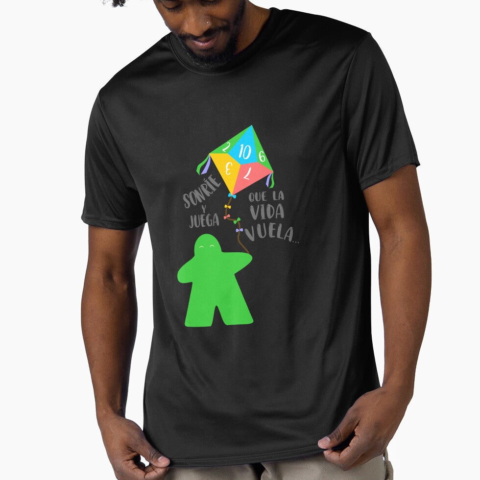 SMILE and PLAY because LIFE FLIES... by AventurerosLúdicos T-Shirts, Hoodie, Sweatshirt | BlankRebels.com (Image 1)