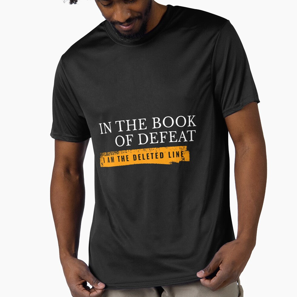 In the Book of Defeat, I Am the Deleted Line by ShadyArfaa T-Shirts, Hoodie, Sweatshirt | BlankRebels.com (Image 1)
