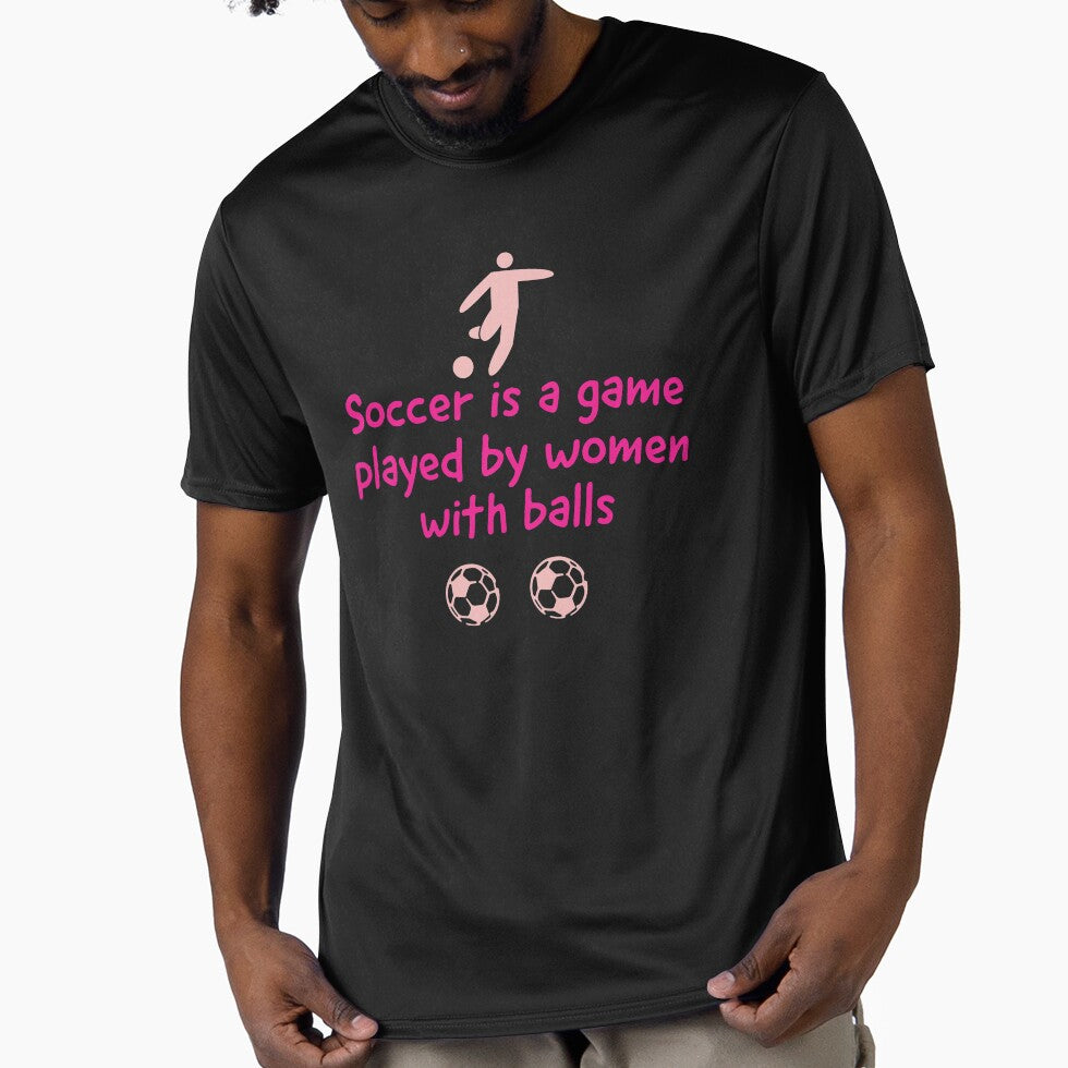 Womens & Girls Soccer/Football Fun Design by Artomobiles