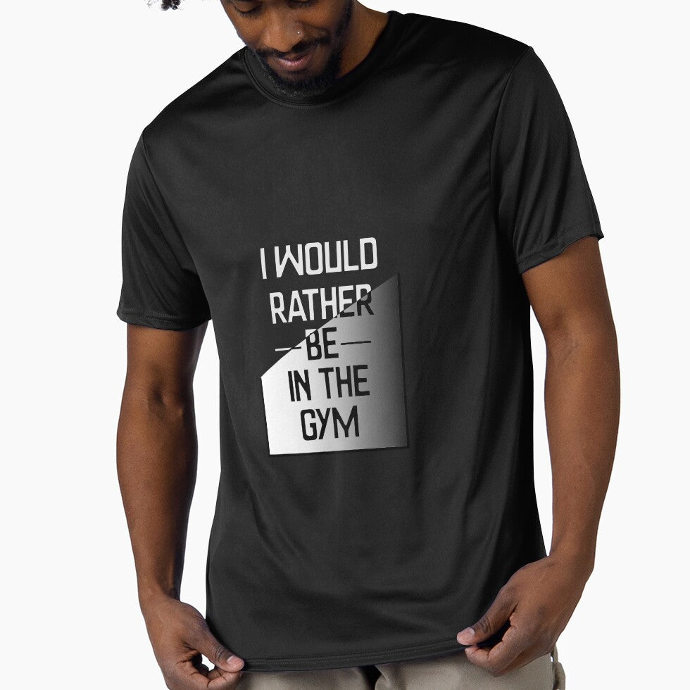 I Would Rather Be In The Gym by TheFineShirt T-Shirts, Hoodie, Sweatshirt | BlankRebels.com (Image 1)