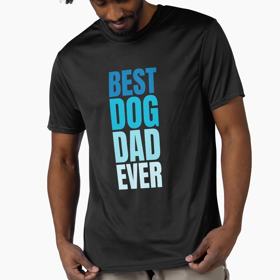 Best Dog Dad Ever by hectorgool T-Shirts, Hoodie, Sweatshirt | BlankRebels.com (Image 1)