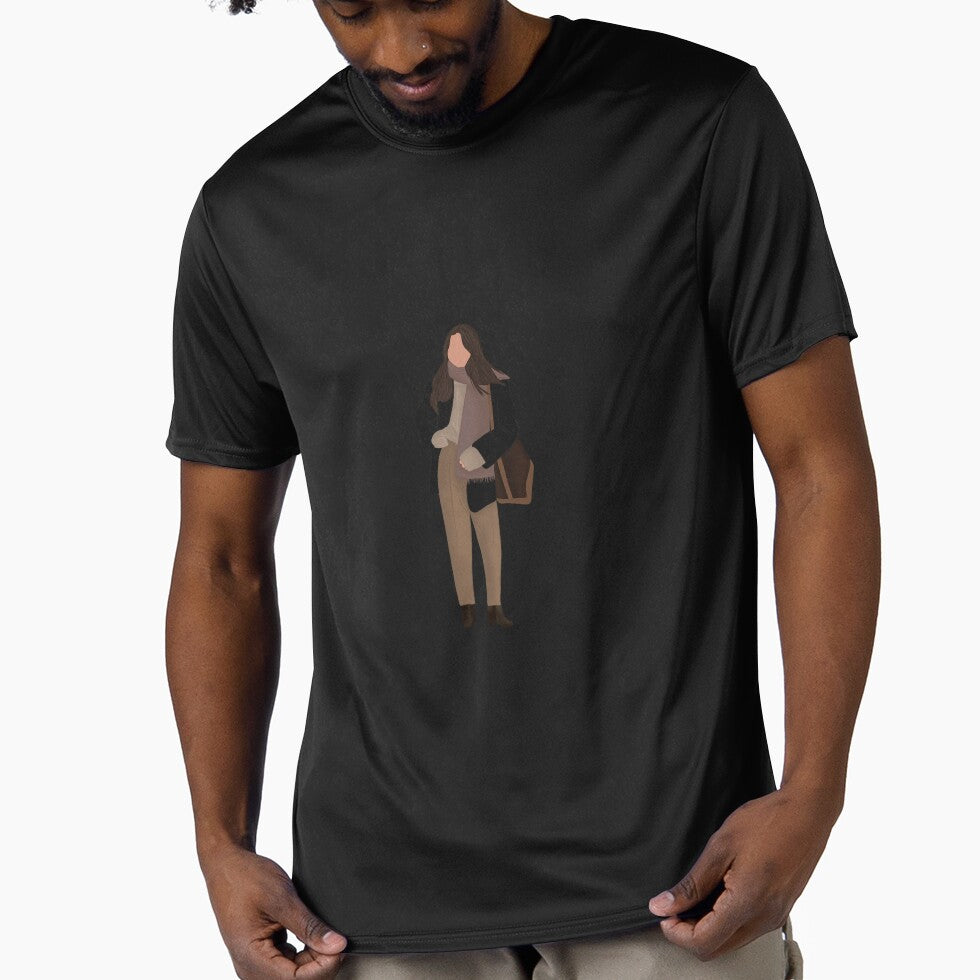 Winter Aesthetic Neutral Tones Fashion Girl by IllustrativeJoy T-Shirts, Hoodie, Sweatshirt | BlankRebels.com (Image 1)