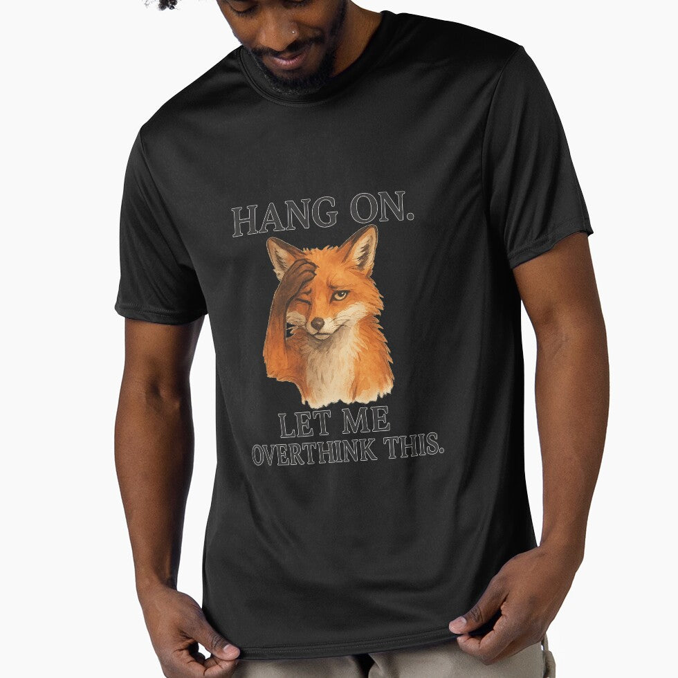 Overthinking Fox by worldofwhisper T-Shirts, Hoodie, Sweatshirt | BlankRebels.com (Image 1)