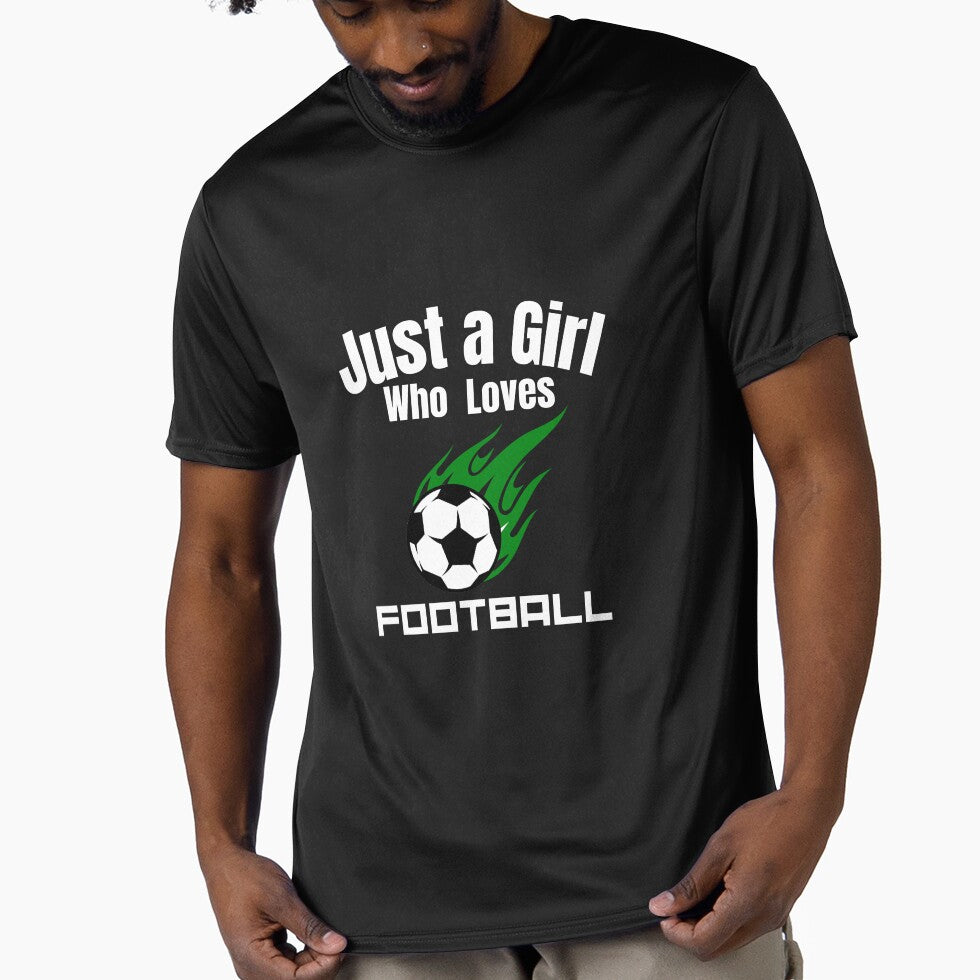 Just a Girl Who loves Football #01 by WaguinhoTex T-Shirts, Hoodie, Sweatshirt | BlankRebels.com (Image 1)
