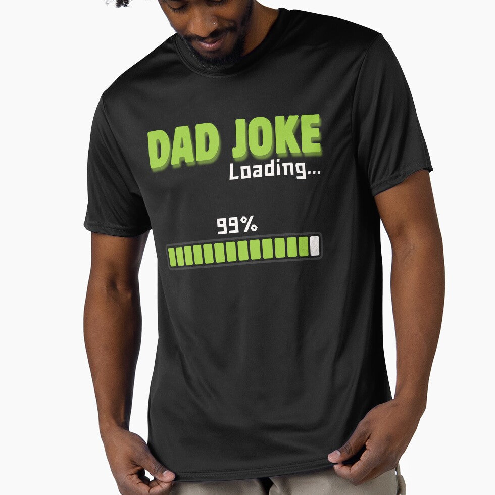 Dad Joke Loading 99% – Funny Dad Humor Design by Mingooshop