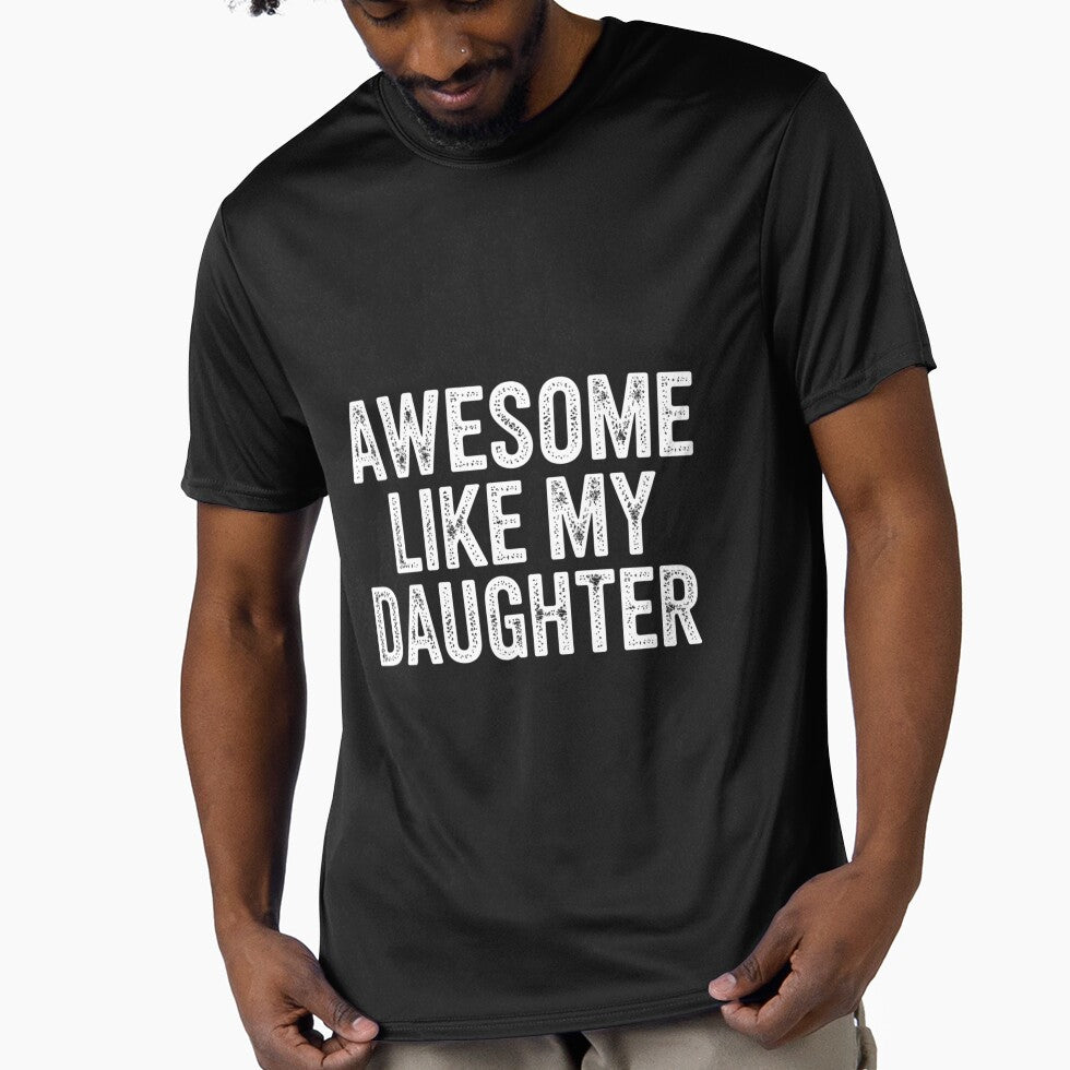 Awesome Like My Daughter Fathers Day by LUCKYJEFFREY T-Shirts, Hoodie, Sweatshirt | BlankRebels.com (Image 1)