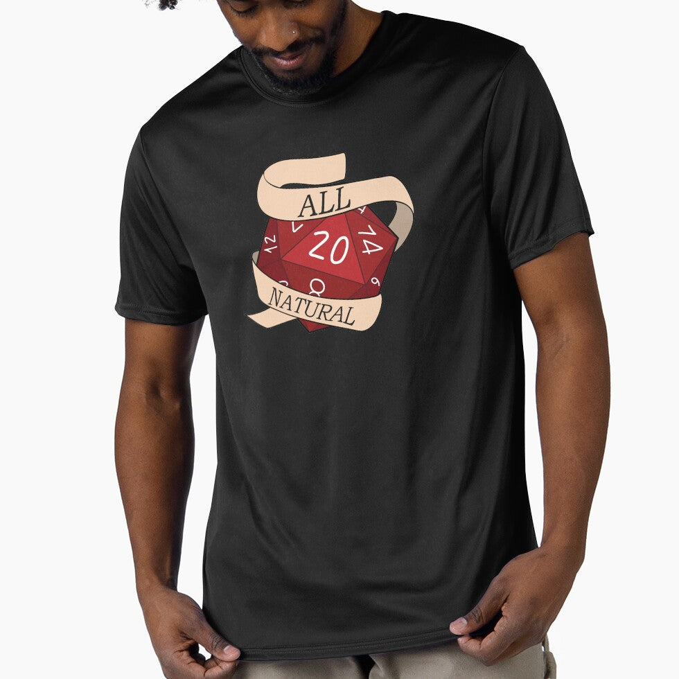 All Natural D20 by Fiends T-Shirts, Hoodie, Sweatshirt | BlankRebels.com (Image 1)