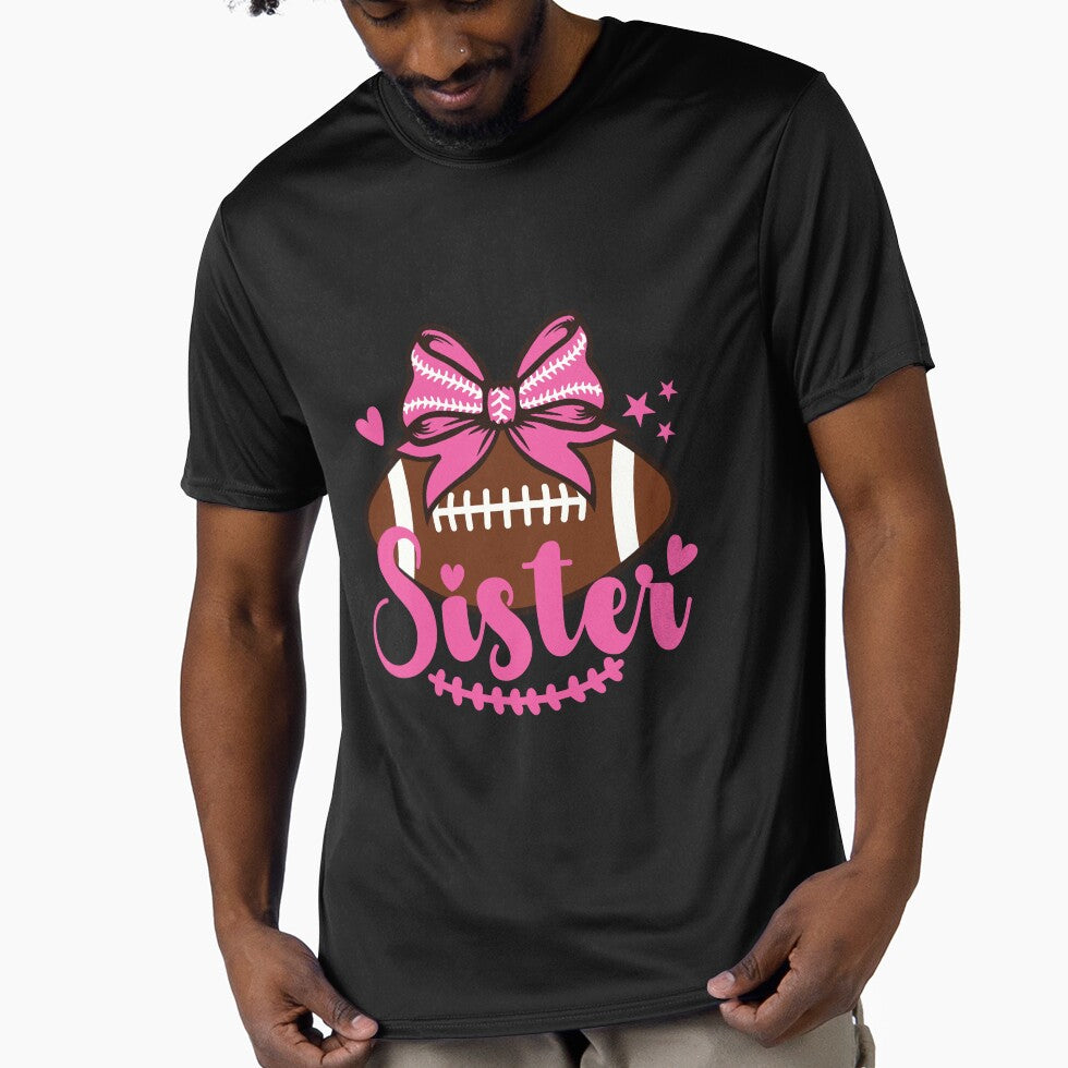 Little Sister Biggest Fan Football Player and Sports Lover by millionair3