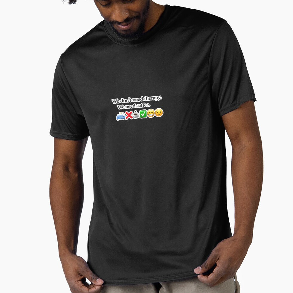 We Don’t Need Therapy-We Need Coffee by EvaForFriends T-Shirts, Hoodie, Sweatshirt | BlankRebels.com (Image 1)