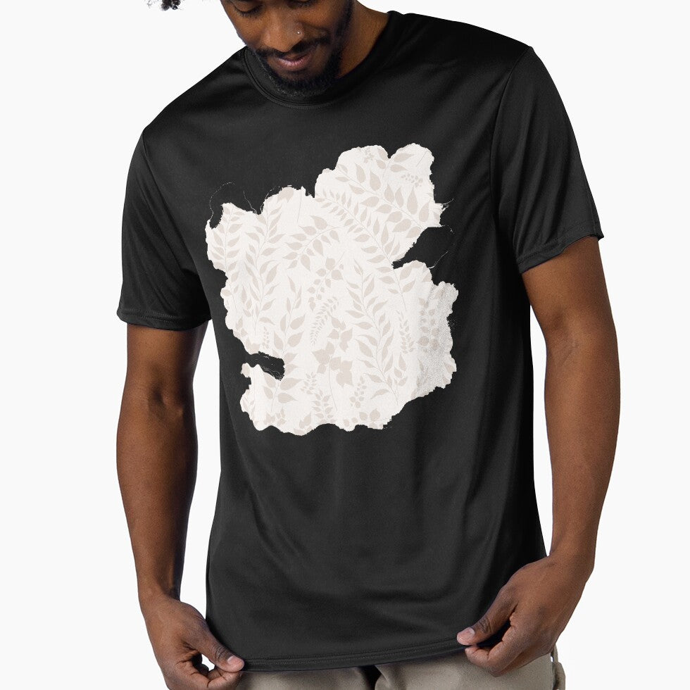 Greenery Botanical Print Taupe Leaves by SilverPegasus T-Shirts, Hoodie, Sweatshirt | BlankRebels.com (Image 1)