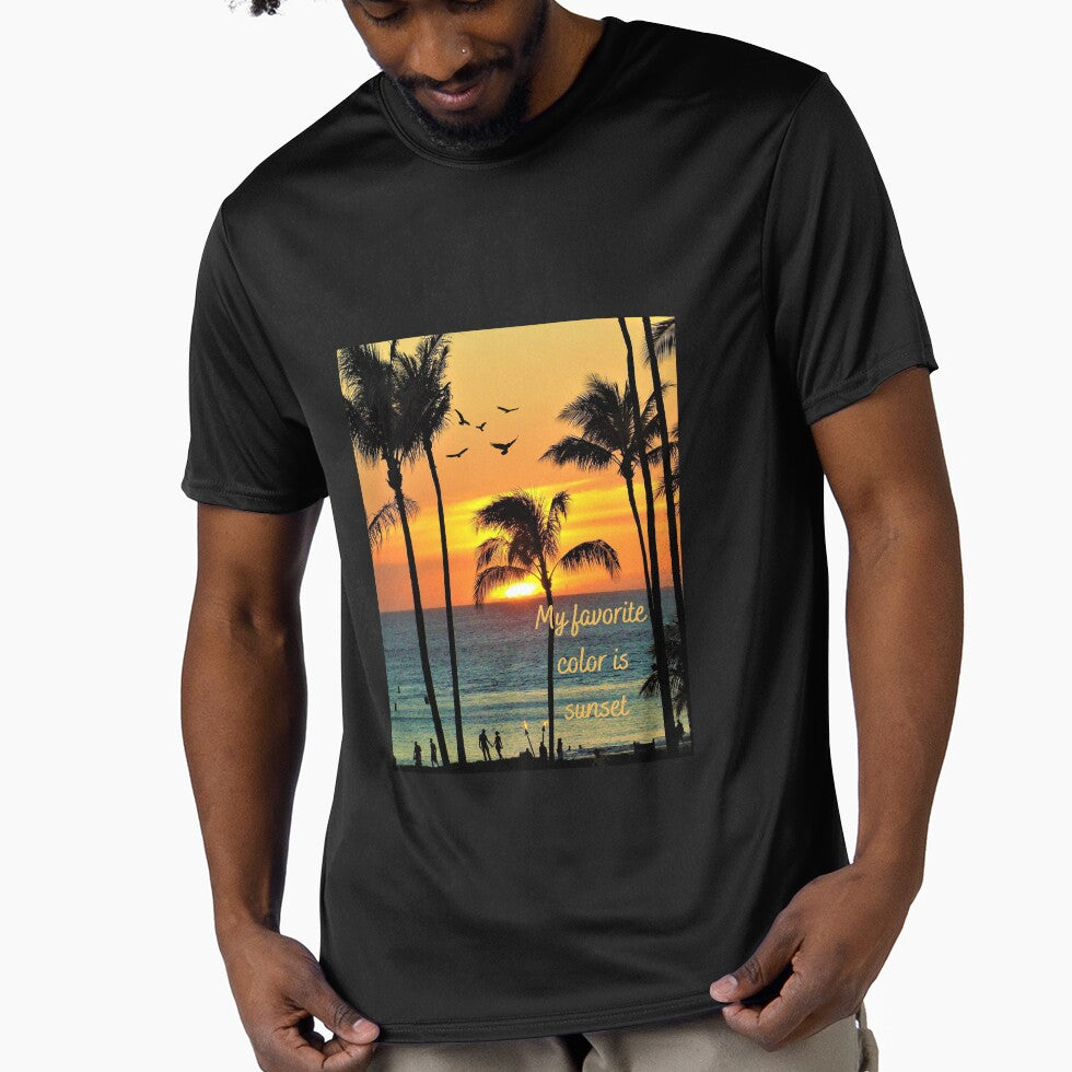 My favorite color is sunset by InDulGens T-Shirts, Hoodie, Sweatshirt | BlankRebels.com (Image 1)