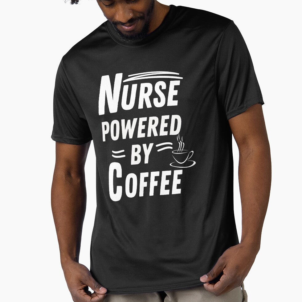 Nurse powered by coffee by annoying-shirts Hoodie, Sweatshirt | BlankRebels.com (Image 1)