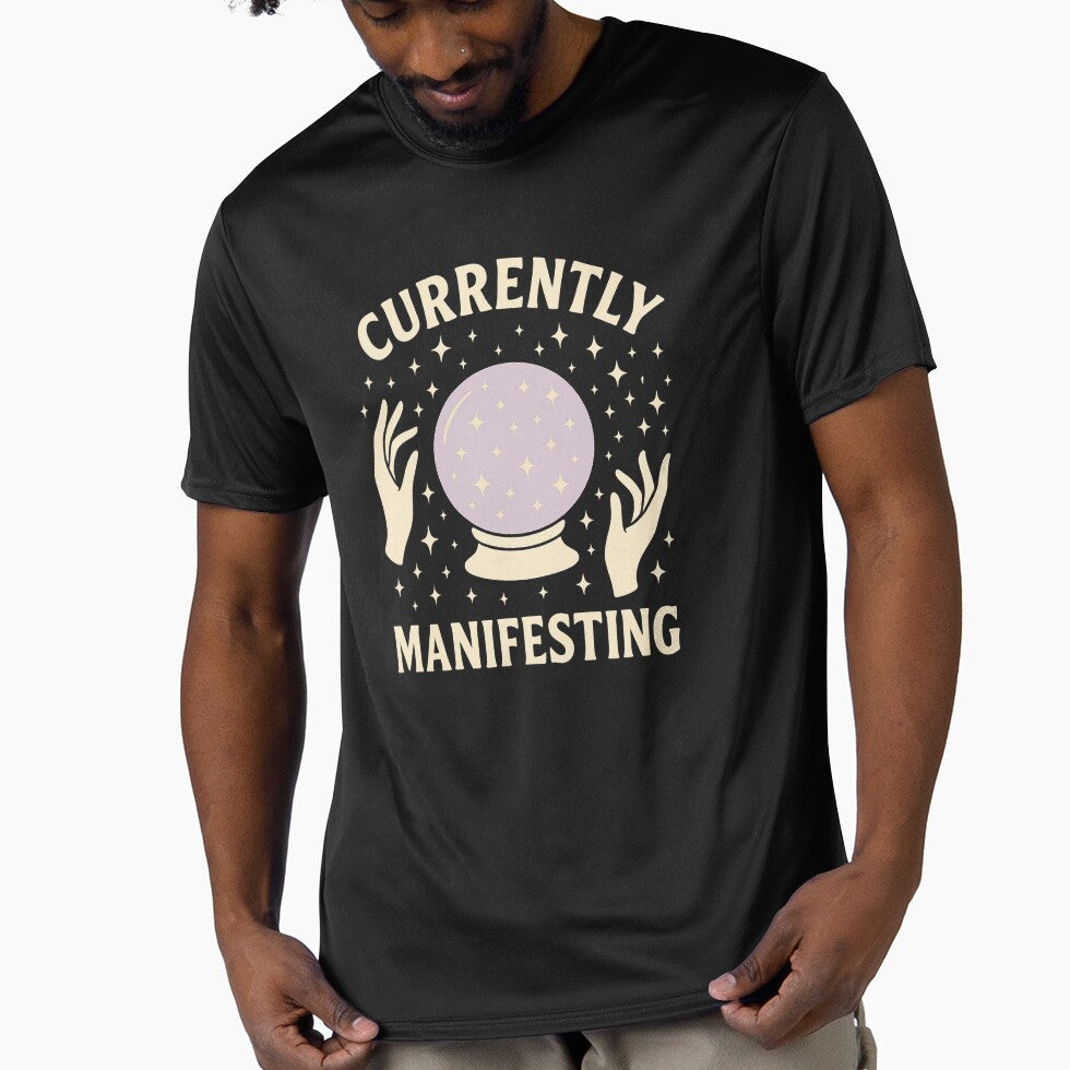 Currently Manifesting Mystic Vibes Crystal Collector by The Junto Shop T-Shirts, Hoodie, Sweatshirt (Image 1)