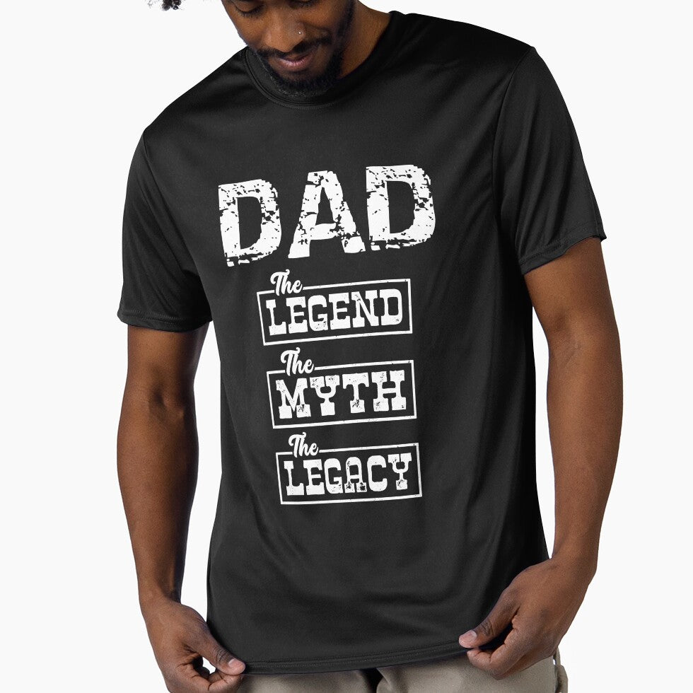 Mens Dad Man the Myth the Legend Funny Gift by R&BApparel T-Shirts, Hoodie, Sweatshirt | BlankRebels.com (Image 1)