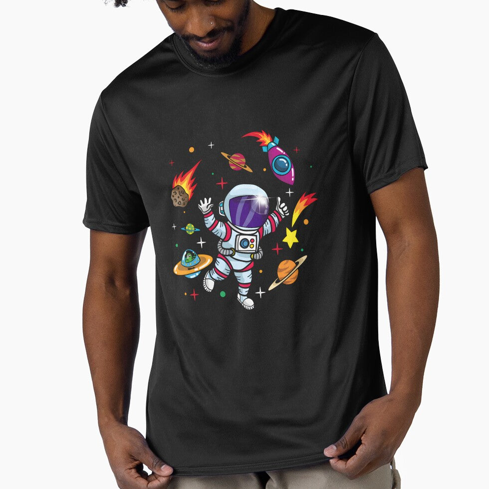 Astronaut Space Planets Explorer Kids by Nocturnal-Vines T-Shirts, Hoodie, Sweatshirt | BlankRebels.com (Image 1)