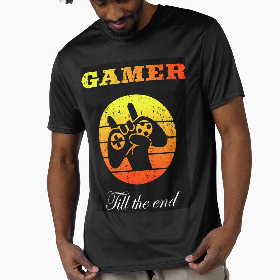 Gamer Till The End by Ristinga T-Shirts, Hoodie, Sweatshirt | BlankRebels.com (Image 1)