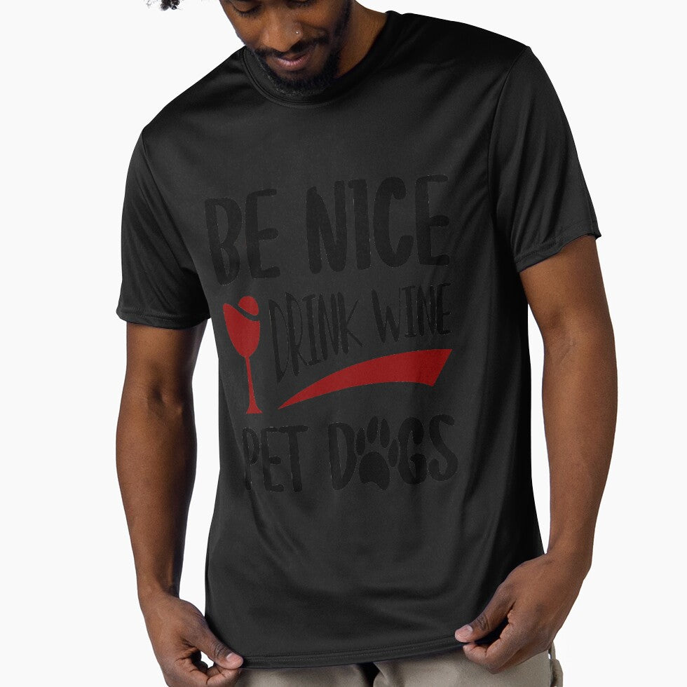 Dog Lover Sayings:Dog Lover Quotes ,Wine and Dog by remonss T-Shirts, Hoodie, Sweatshirt | BlankRebels.com (Image 1)