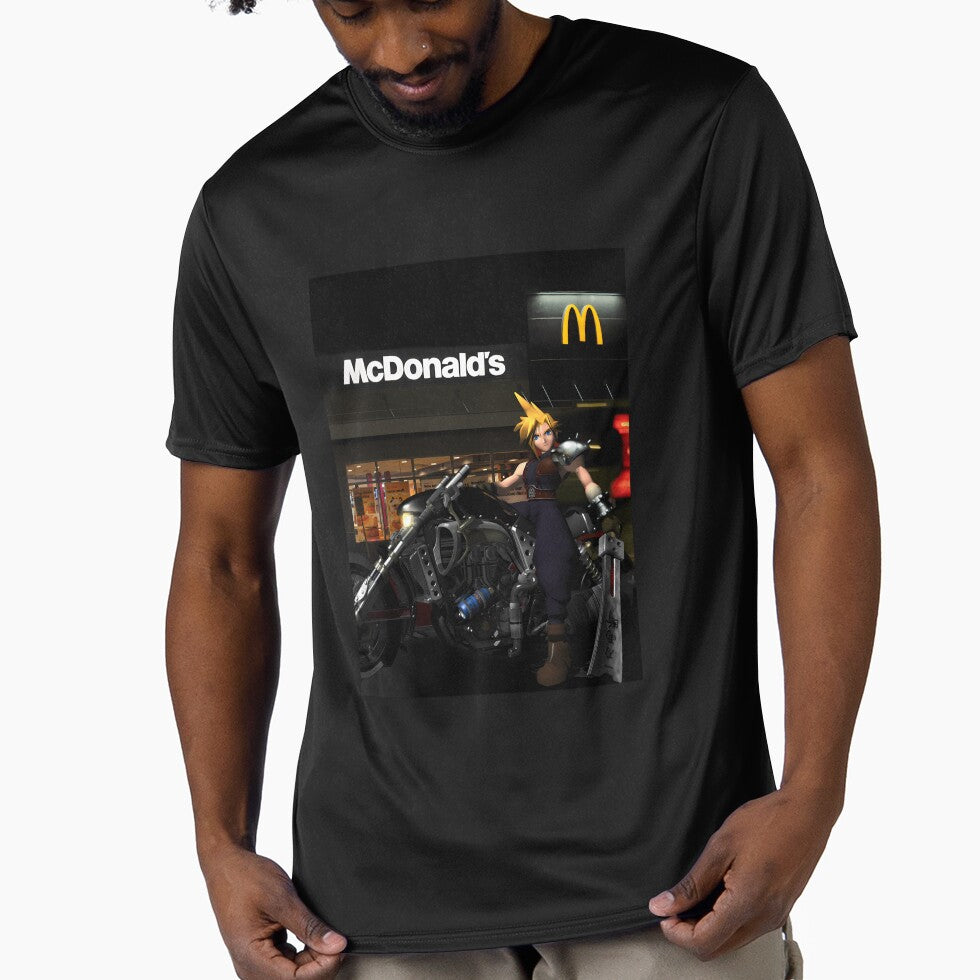 Final Fantasy Cloud Mcdonalds by SADIESOPHIASHOP