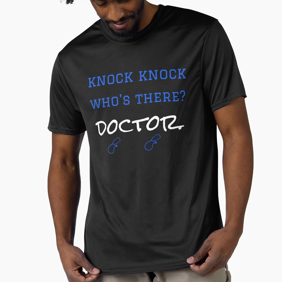 Knock Knock Who'S There Doctor Funny Doctor Shirt T-Shirts, Hoodie, Sweatshirt