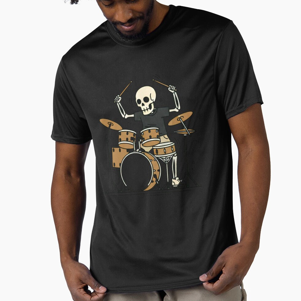 DRUMMER Minimalist Skeleton Streetwear Art T-Shirts, Hoodie, Sweatshirt