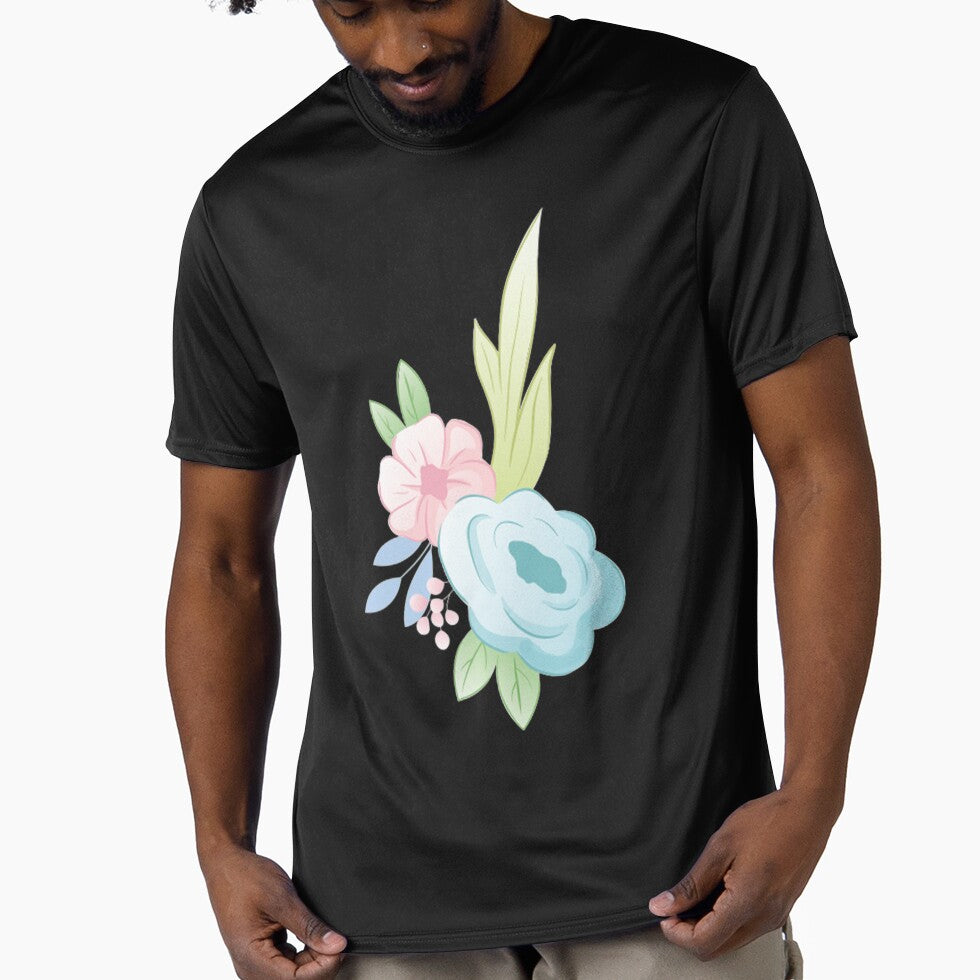 cute flower watercolor by nedal1979 T-Shirts, Hoodie, Sweatshirt | BlankRebels.com (Image 1)