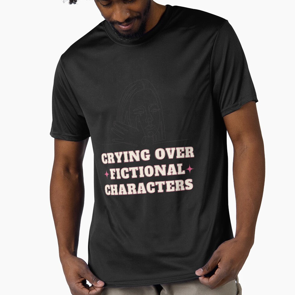 Crying Over Fictional Characters shirt, Dark Romance Reader, Women Reader Sweatshirt by YassineBDM Hoodie (Image 1)