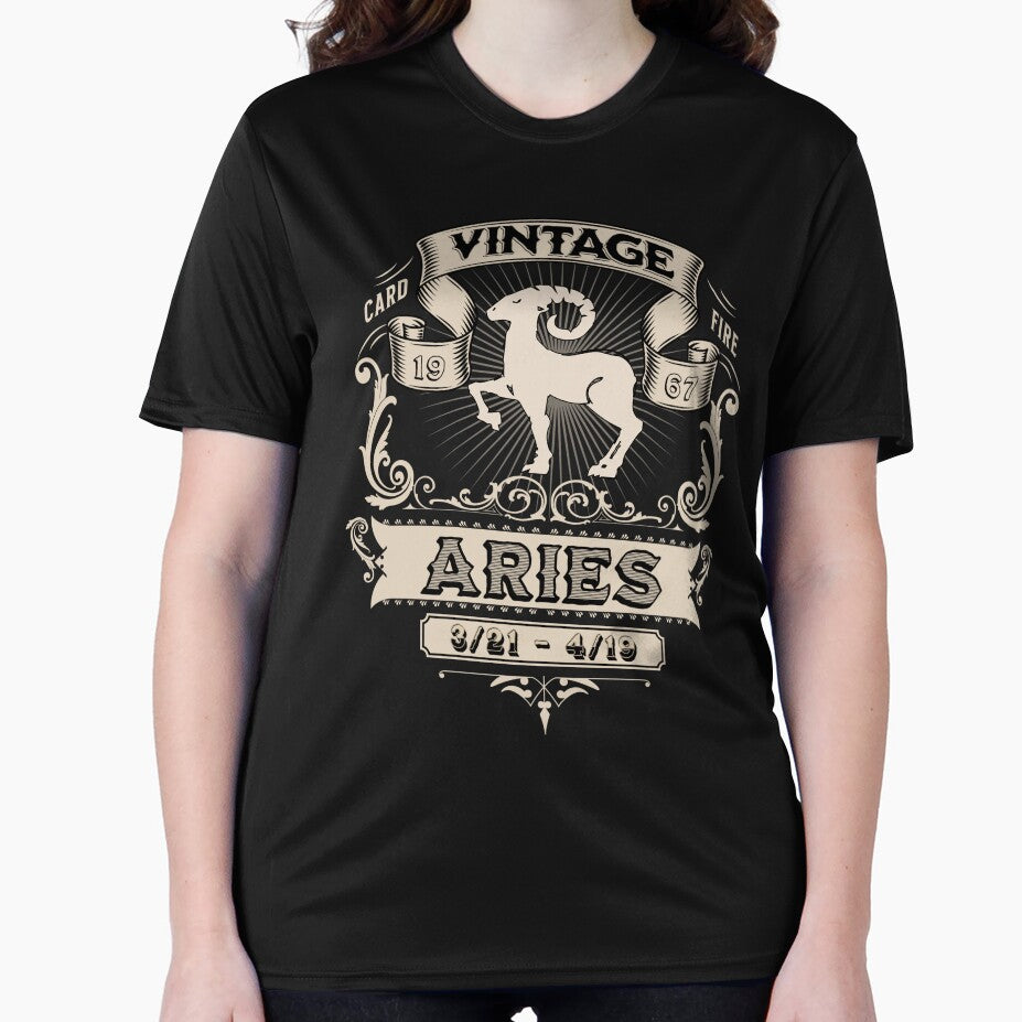 Vintage Aries Birthday Year 1967 Zodiac by rhombusOnion T-Shirts, Hoodie, Sweatshirt | BlankRebels.com (Image 2)