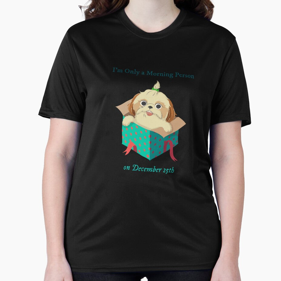 I'm Only a Morning Person on December 25th by FWAHAB T-Shirts, Hoodie, Sweatshirt | BlankRebels.com (Image 2)