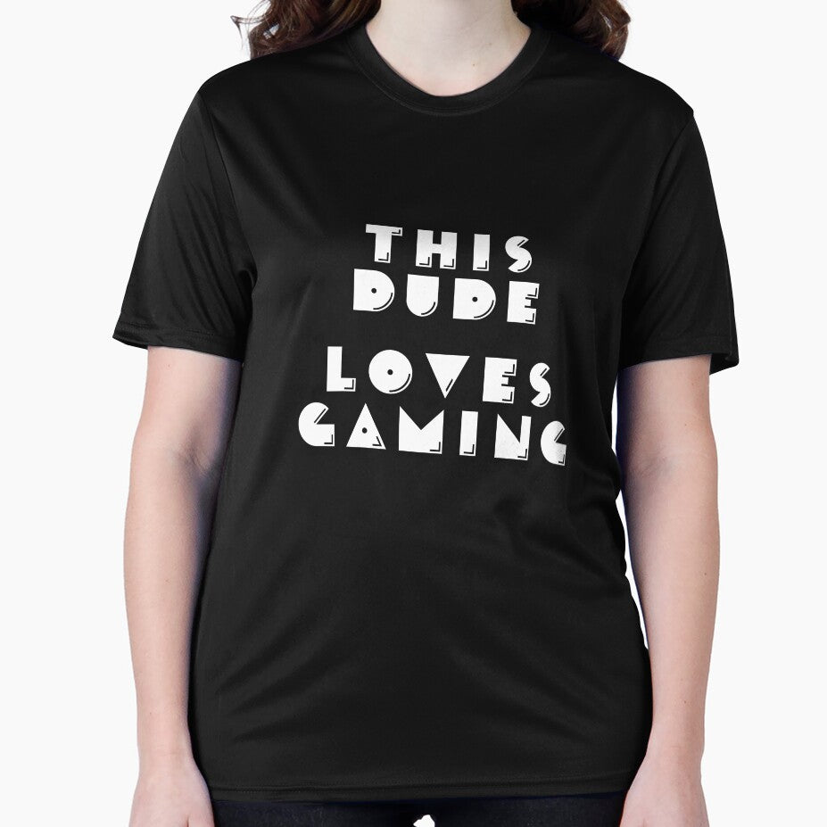 This Dude Loves Gaming by CerativeHymns T-Shirts, Hoodie, Sweatshirt | BlankRebels.com (Image 2)