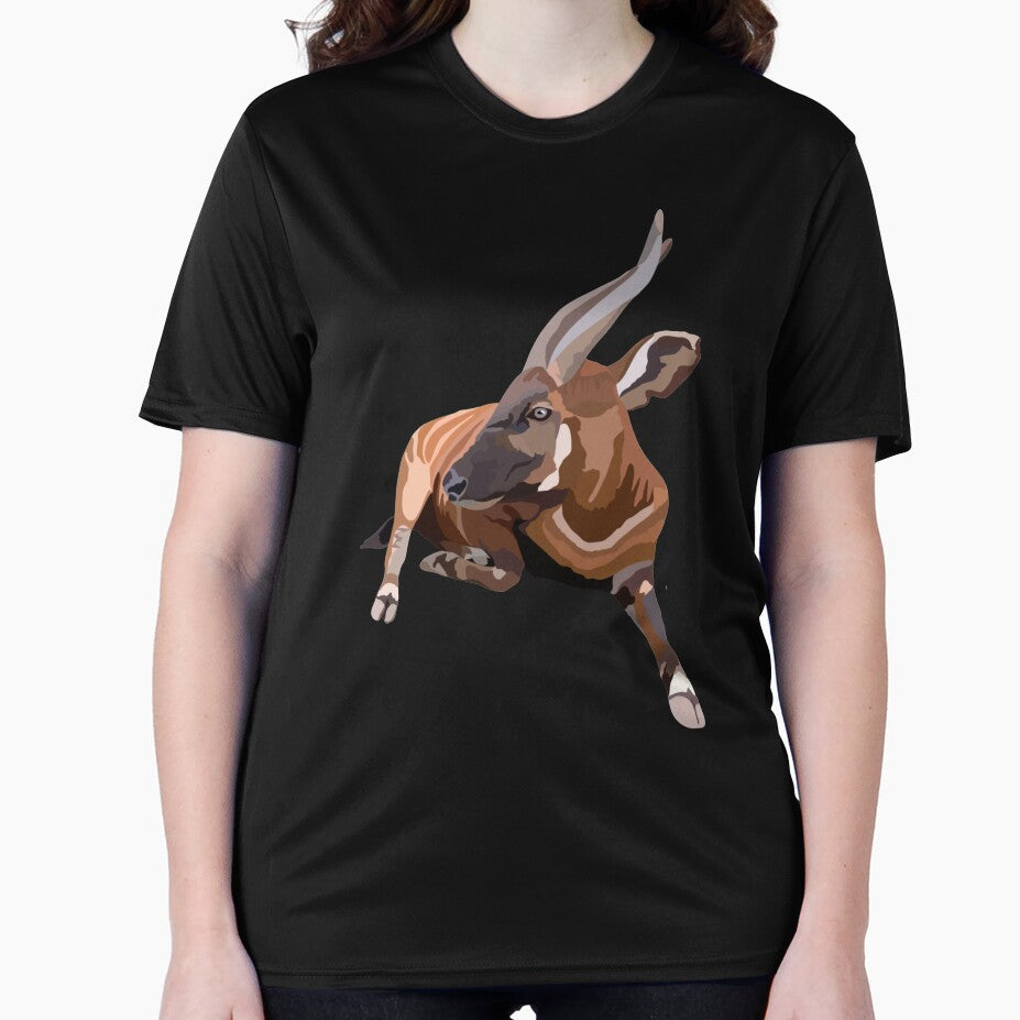 B is for Bongo , Bongo – Striking Forest Antelope of Africa Wildlife Illustration by PrettylittlepastelUk... (Image 2)