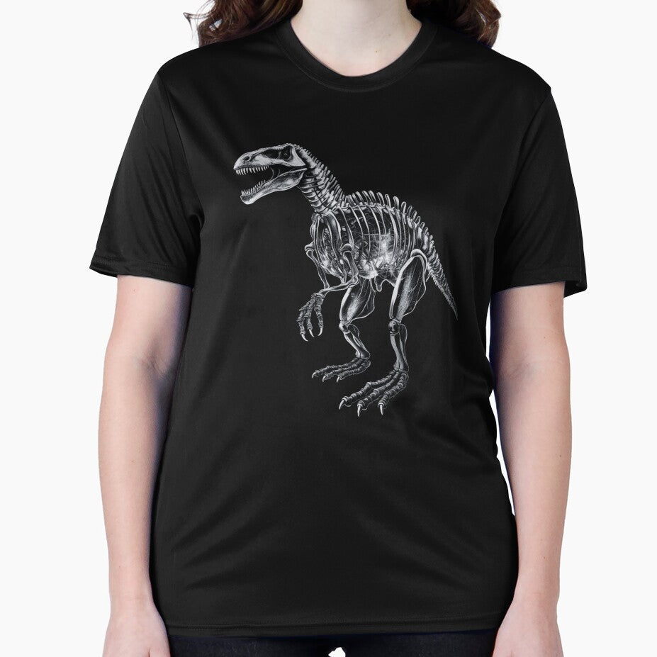 T-Rex Skeleton Dino bones paleontologist Fossil Dinosaur T-Shirt by happypattawee Hoodie, Sweatshirt (Image 2)