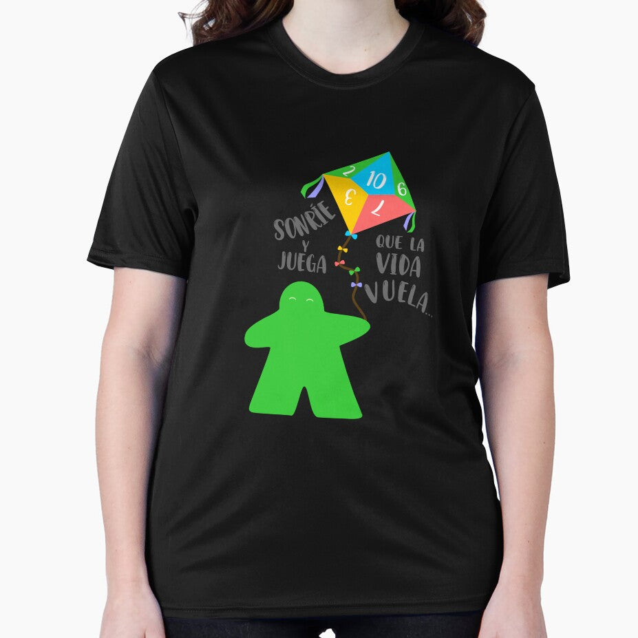 SMILE and PLAY because LIFE FLIES... by AventurerosLúdicos T-Shirts, Hoodie, Sweatshirt | BlankRebels.com (Image 2)