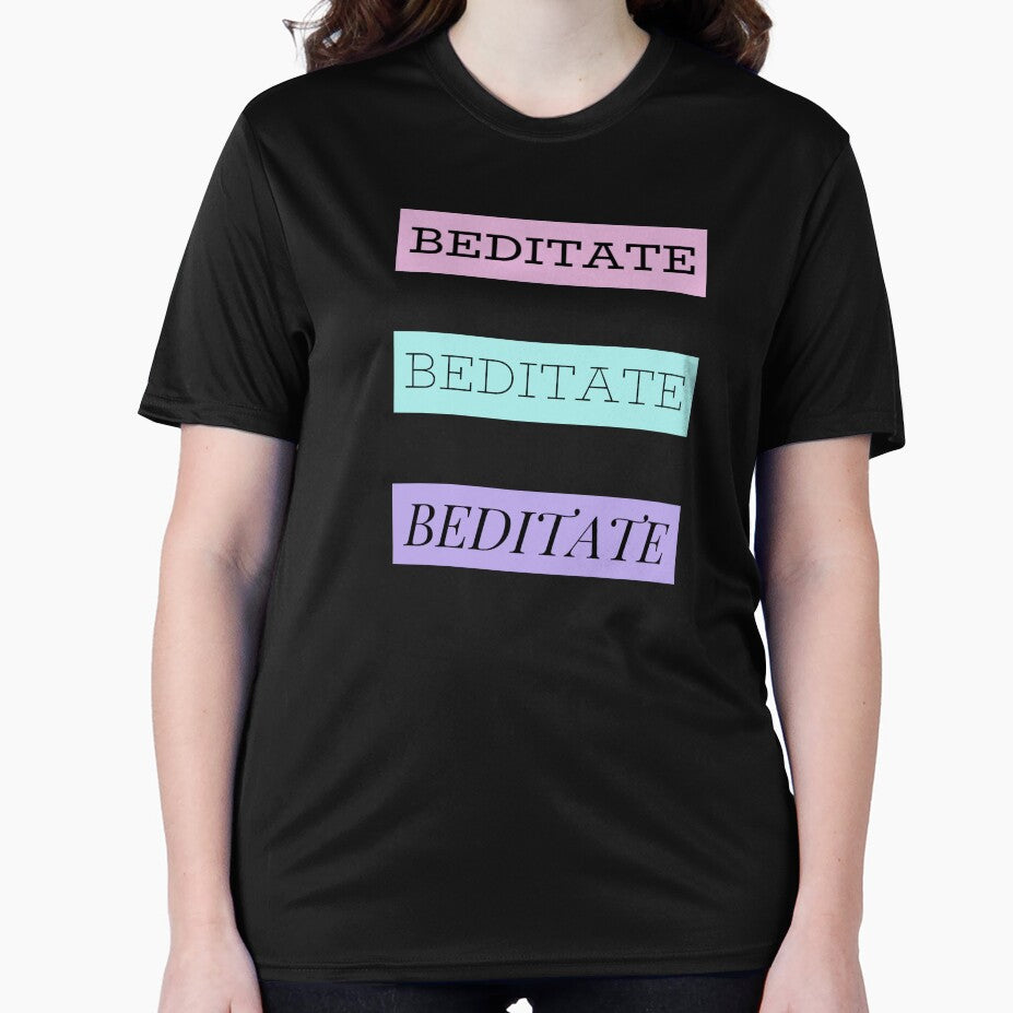 Beditate - Kawaii by madtoyman T-Shirts, Hoodie, Sweatshirt | BlankRebels.com (Image 2)