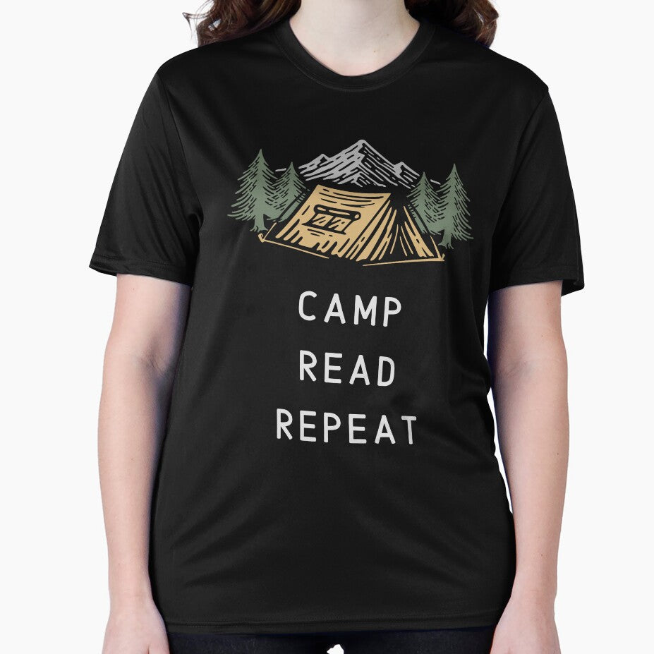 Camp Read Repeat by BarkhurstApparel T-Shirts, Hoodie, Sweatshirt | BlankRebels.com (Image 2)