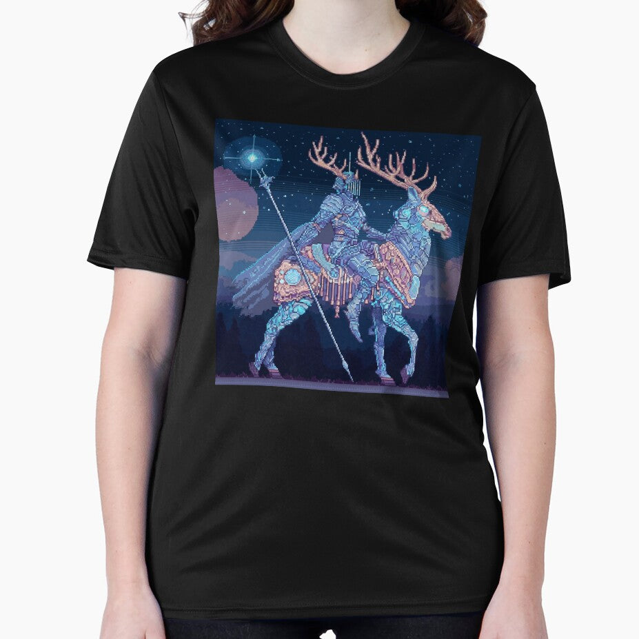 Space Knight Pixel Art by Kaos-Bit T-Shirts, Hoodie, Sweatshirt | BlankRebels.com (Image 2)