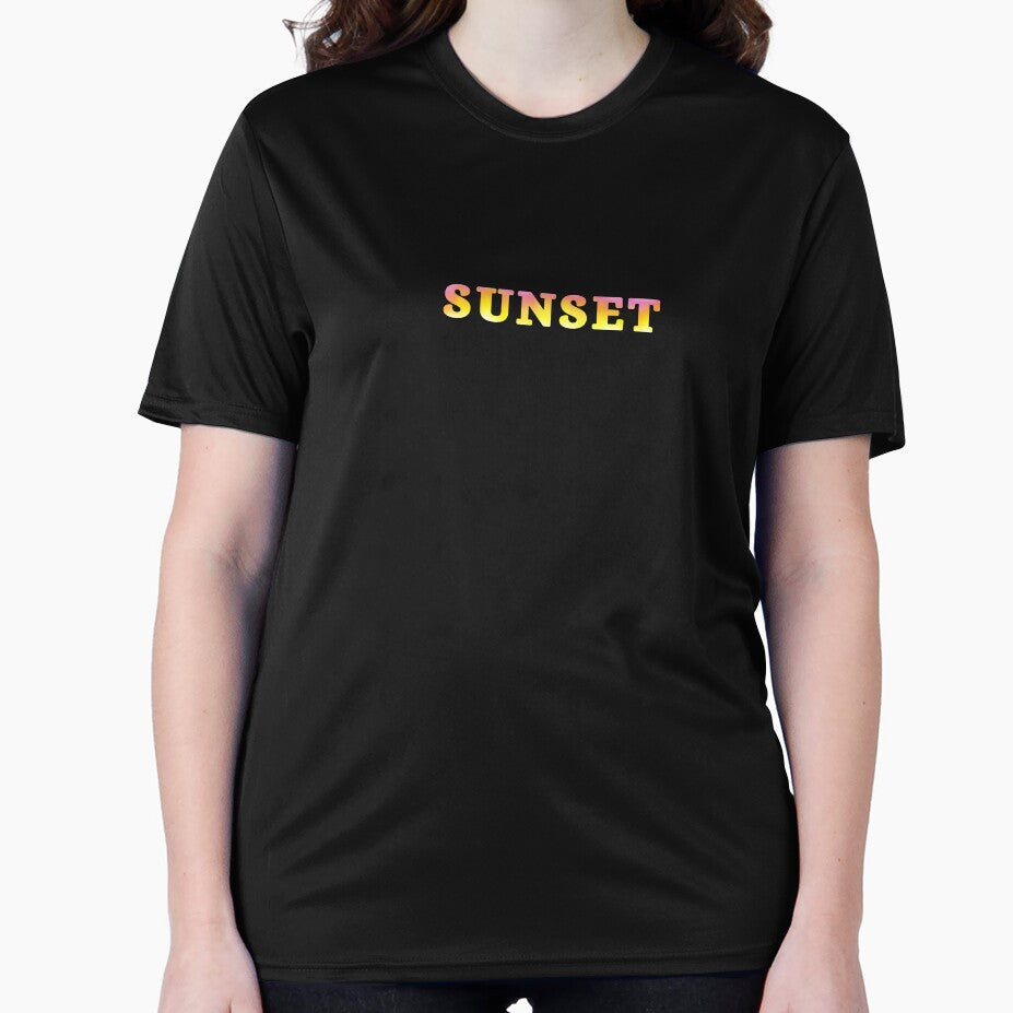 Sunset within the word SUNSET by Ninja Design Printable T-Shirts, Hoodie, Sweatshirt | BlankRebels.com (Image 2)