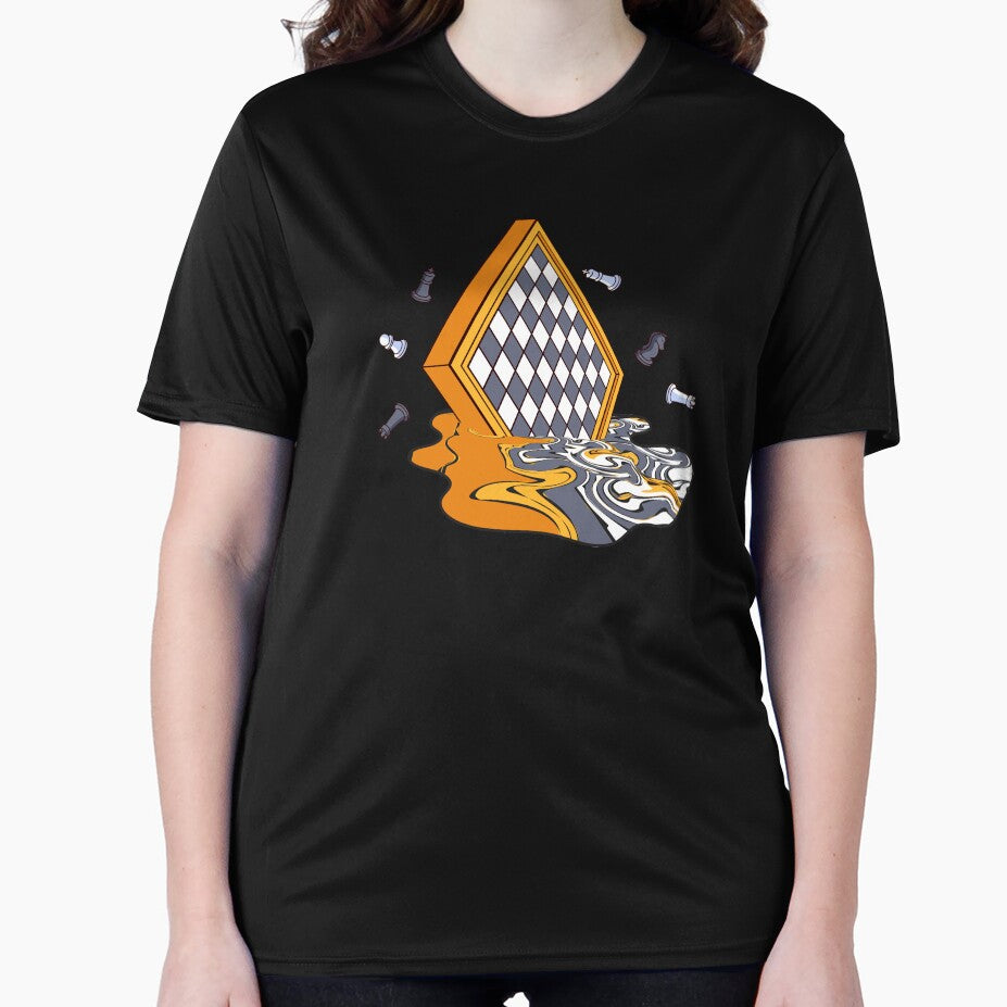 Melting Chess Board With Chess Pieces For Chess Game Lovers by MintaApparel T-Shirts, Hoodie, Sweatshirt (Image 2)