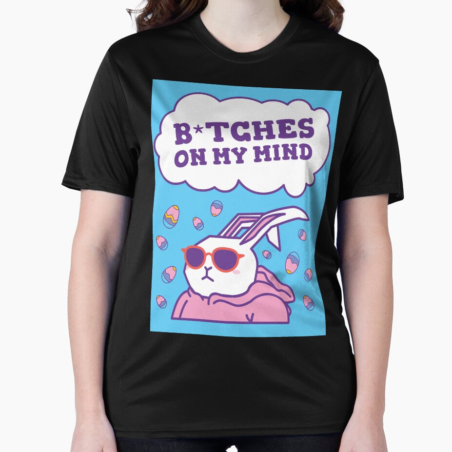 B*TCHES on my Mind Easter Bunny design by boopsblunt T-Shirts, Hoodie, Sweatshirt | BlankRebels.com (Image 2)
