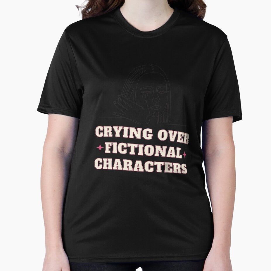 Crying Over Fictional Characters shirt, Dark Romance Reader, Women Reader Sweatshirt by YassineBDM Hoodie (Image 2)