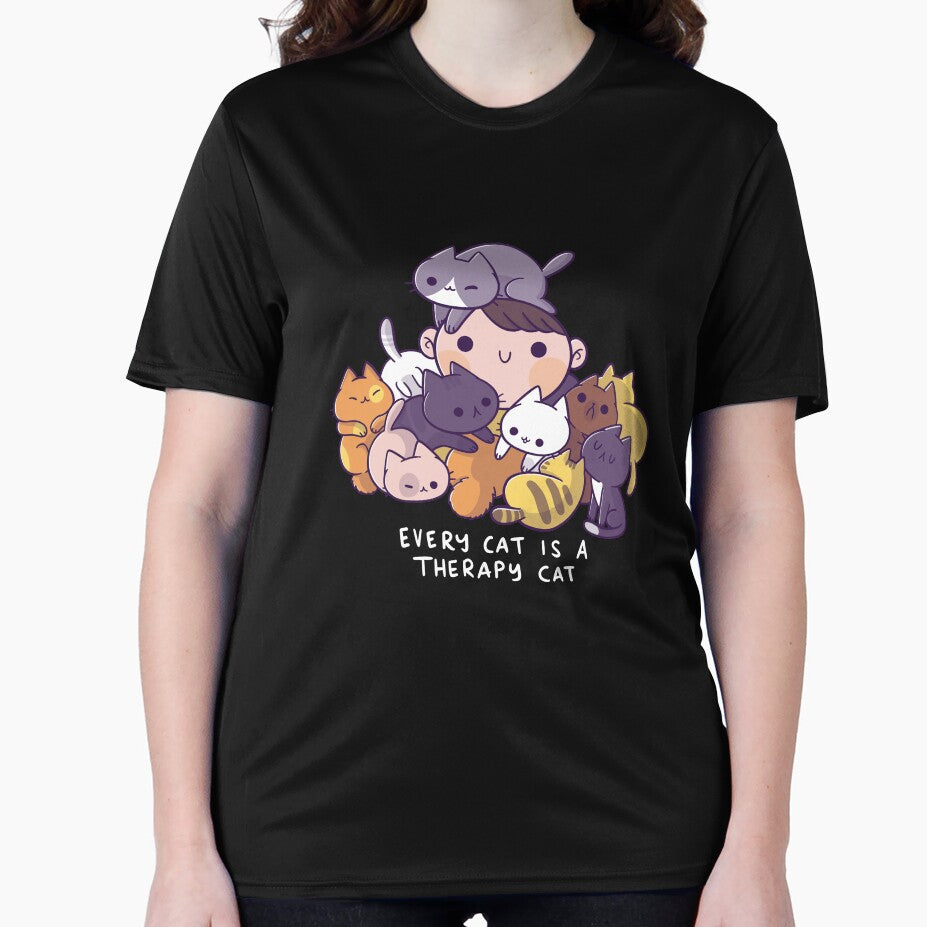 Therapy Cat by TaylorRoss1 T-Shirts, Hoodie, Sweatshirt | BlankRebels.com (Image 2)